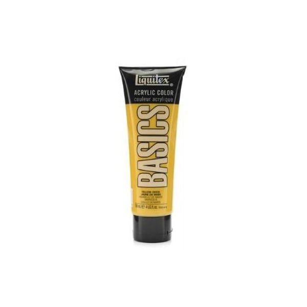 Liquitex Basics Acrylic Paint - Yellow Oxide (118ML)