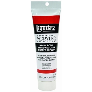 Liquitex Heavy Body Acrylic Naphthol Crimson 138 ML