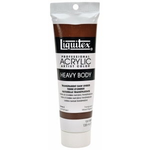 Liquitex Heavy Body Acrylic Transparent Raw Umber 138 ML