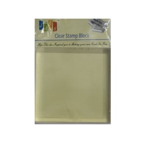 Clear Acrylic Block (70mm by 70 mm)