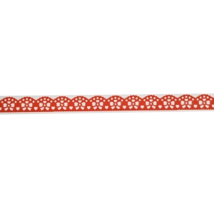 Decorative Tape Thin - Ribbons (Red)