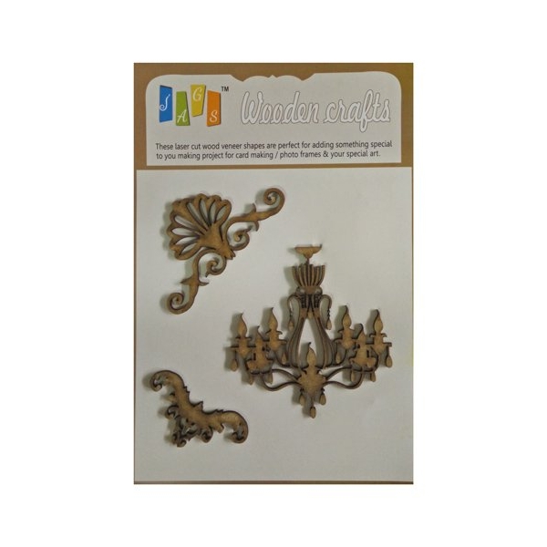 Wooden Die Cuts - Design 74