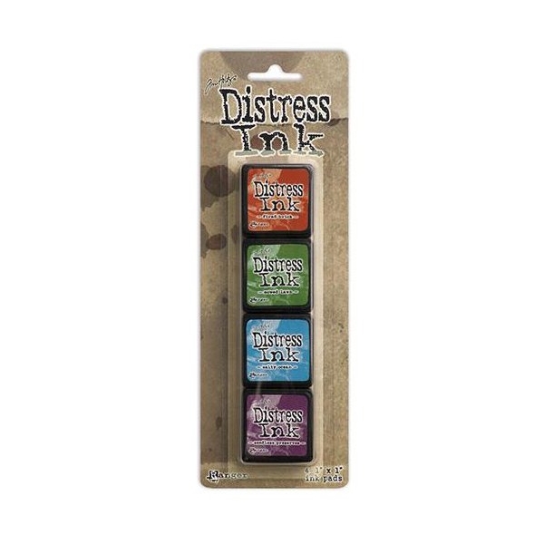 Tim Holtz Mini Distress Ink Pad Kit #2 (Set of 4)