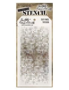 Tim Holtz Layering Stencil - Dot Fade