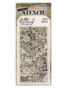 Tim Holtz Layering Stencil - Doily