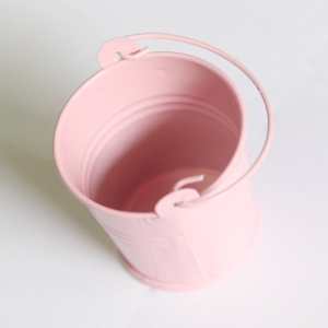 Mini Bucket (3 by 2.2 inch) - Baby Pink