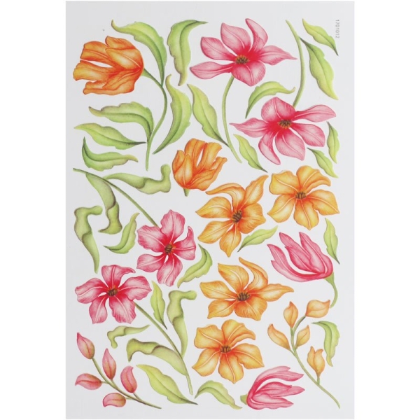 A4 Sospeso Sheet - Floral Design 15