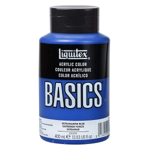 Liquitex Basics Acrylic Paint - Ultramarine Blue (400ML)