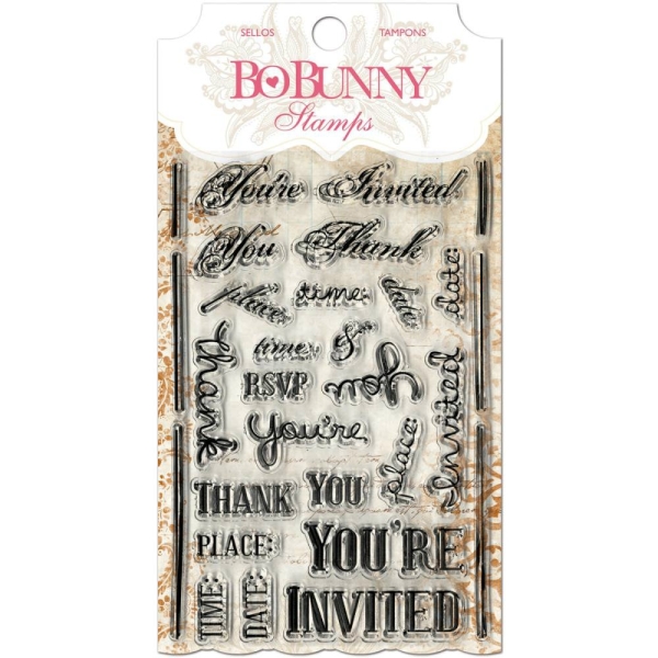 BoBunny Stamps - You Are Invited