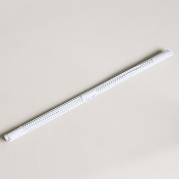 Floral Wire (Thick) - White - 100 pcs