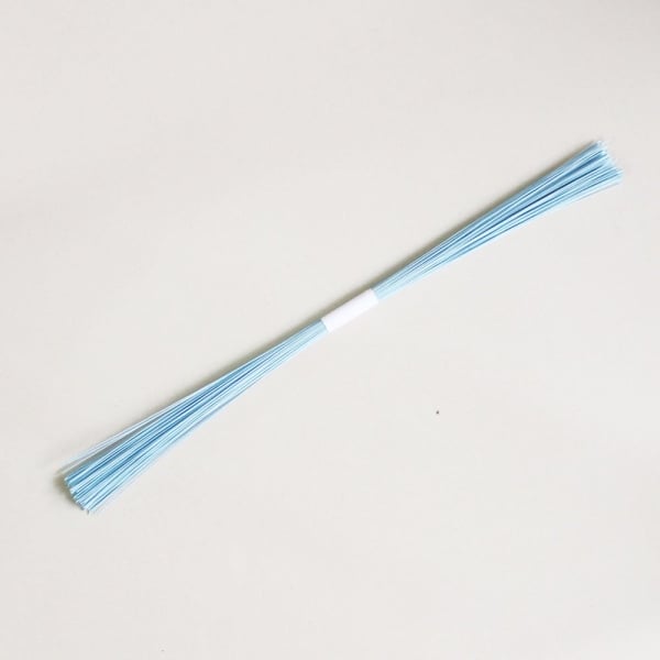 Floral Wire (Thin) - Baby Blue - 100 pcs