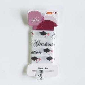 Sewrite Ribbon - Graduation (White)