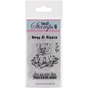 Hot Off The Press Acrylic Stamp - Small Hugs and Kisses
