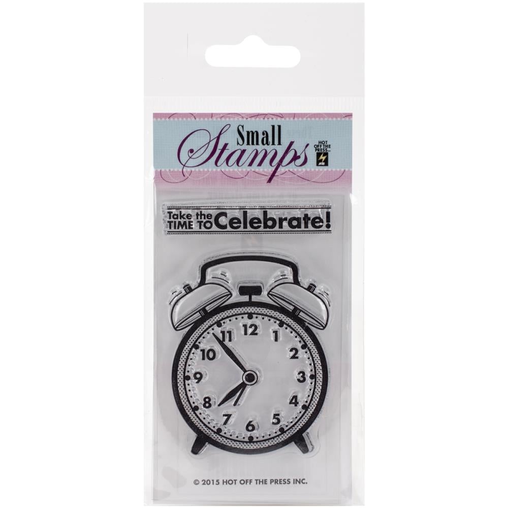 Hot Off The Press Acrylic Stamp - Small Alarm Clock hot of the press acrylic small stamps hotp 1174 alarm clock Hot Off The Press Acrylic Stamp - Small Alarm Clock