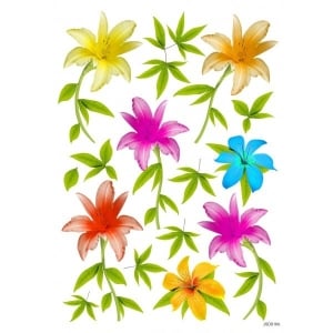 JAGS A4 Sospeso Sheet - Floral Design 16