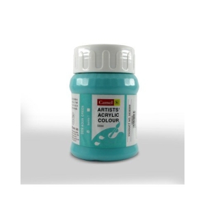 Camel Artist Acrylic Colour 500ml Jar - Aqua Green