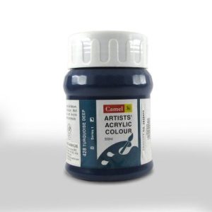 Camel Artist Acrylic Colour 500ml Jar - Turquoise Deep