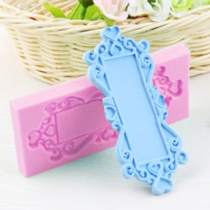 Decorative Frame Silicone Clay Mould