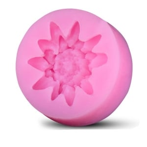 Single Patterned Flowers ( Design 1) Silicone Clay Mould