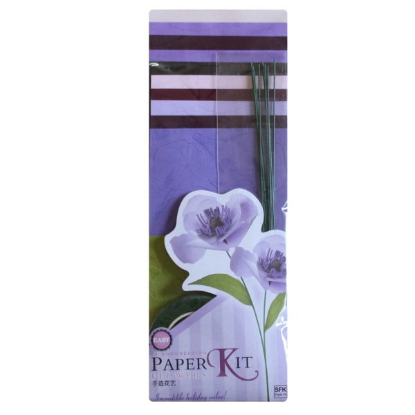 DIY Paper Flower making Kit by EnoGreeting - Design 6