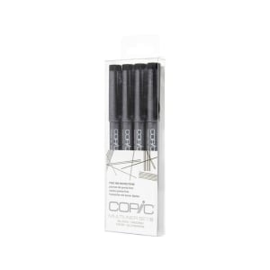 Copic 4pc Multiliner Set - Black (A)