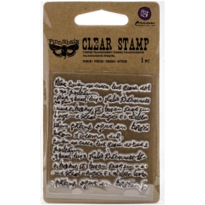 Prima's Finnabair Collections Clear Stamp - Messy