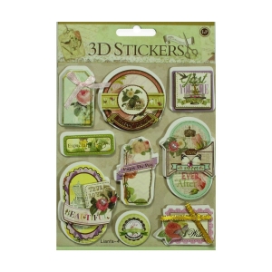 3D Stickers by LianFa (Medium) - Design 7