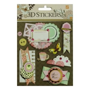 3D Stickers by LianFa (Medium) - Design 10