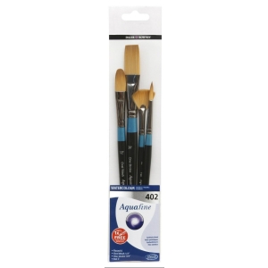 Daler Rowney Aquafine Watercolour Brush Wallet 402