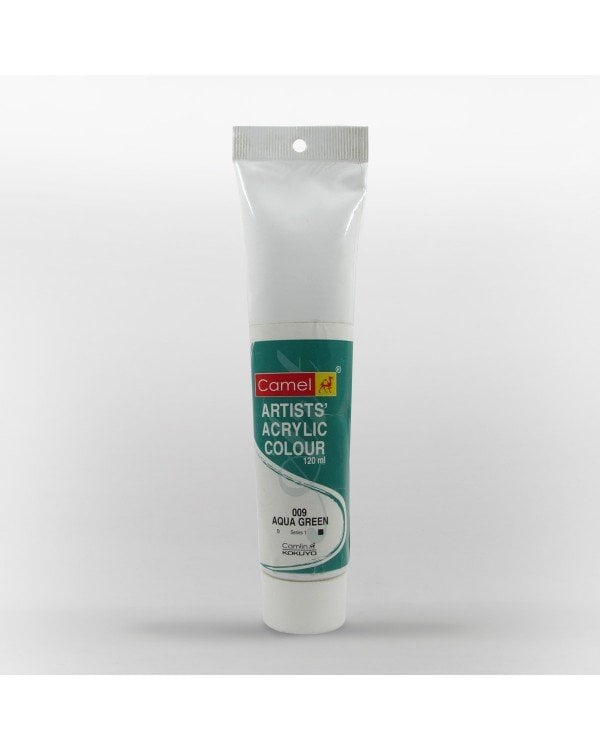 Camel Artist Acrylic Colour 120ml Tube - Aqua Green