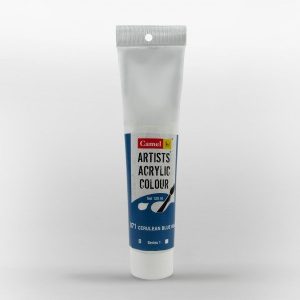 Camel Artist Acrylic Colour 120ml Tube - Cerulean Blue Hue
