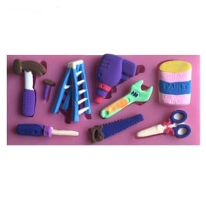 Plumbing Tools Silicone Clay Mould (Fathers Day)