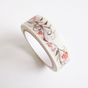 Floral Wine - Japanese Washi Tape