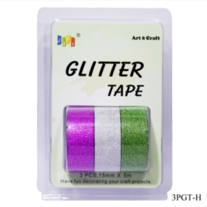 Glitter Tapes pack of 3 (3PGT-H)