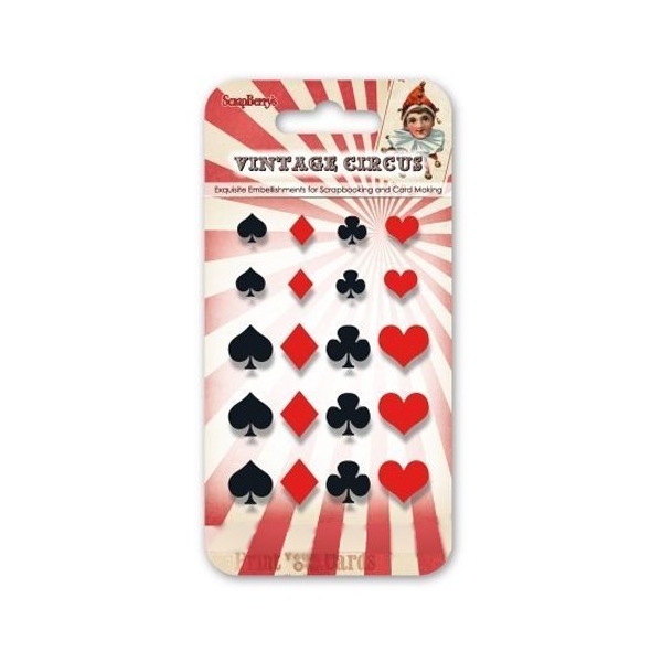 Scrapberrys Epoxy Sticker - Vintage Circus - 1