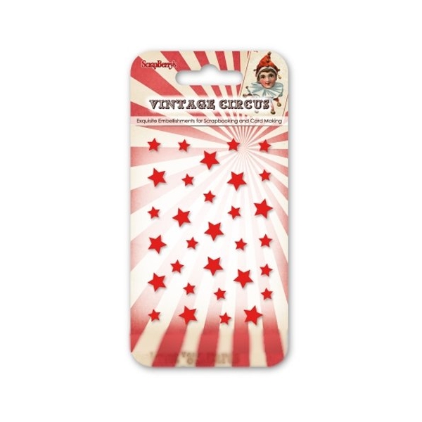 Scrapberrys Epoxy Sticker - Vintage Circus - 2