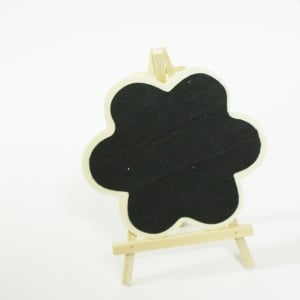 Small wooden board with Stand - Flower