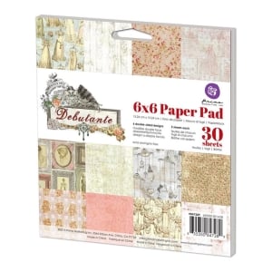 Prima - Debutante - 6x6 Paperpack (30 double sided sheets)