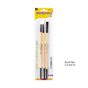 Classical Painting Brush (Set of 3)