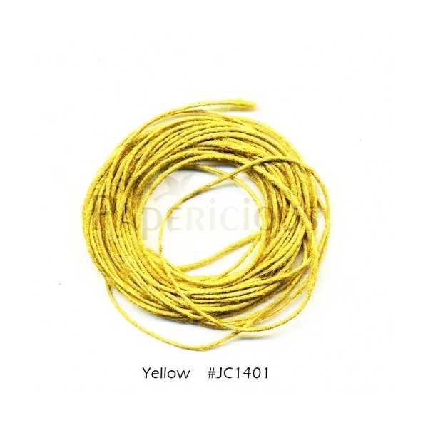 Papericious Jute Cord - Yellow