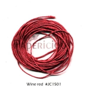 Papericious Jute Cord - Wine Red