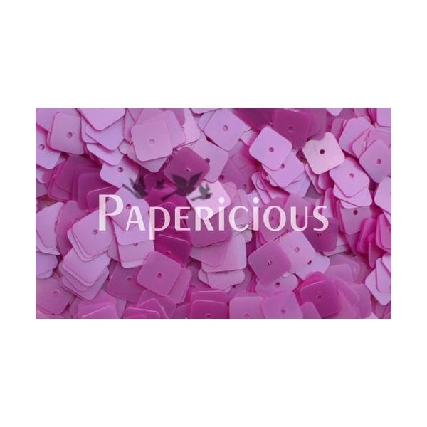 Papericious Square Sequins - Pink (SEQ-SA1601)