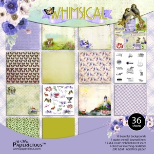 Papericious Permium Collection - Whimsical (6 by 6 patterned paper)