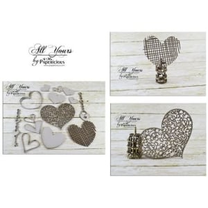 Papericious Collage Chipboard Elements - All Yours