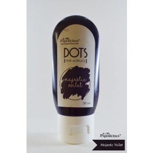 Papericious Fine Acrylic Colour (Dots) (50 ml) - Majestic Violet