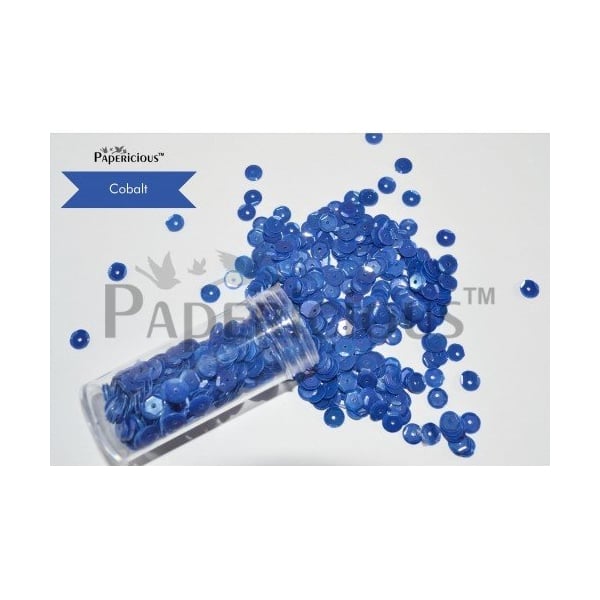 Papericious Cup Sequins - Cobalt