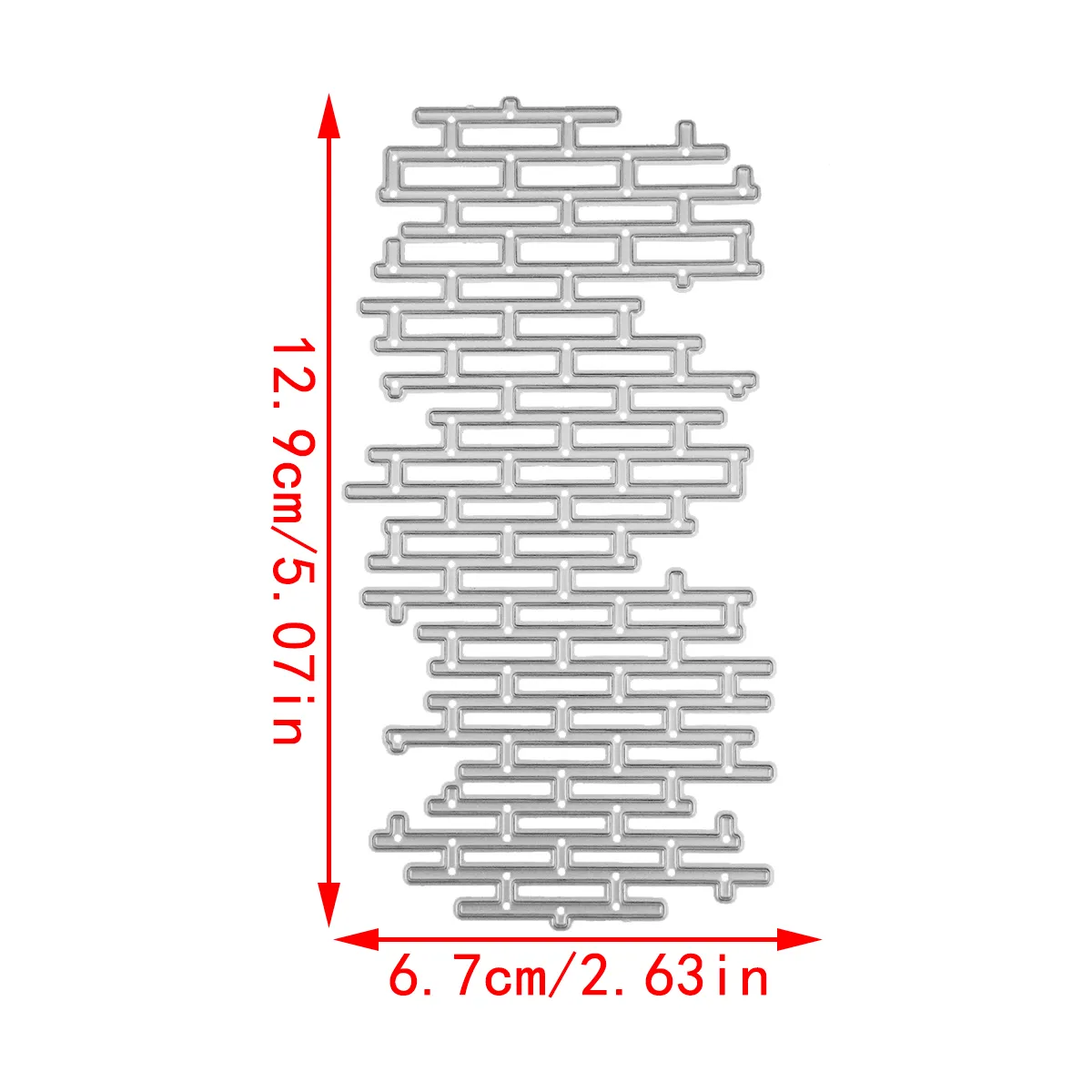 Steel Dies - Brick Wall XYGS01 steel cutting die Steel Dies - Brick Wall
