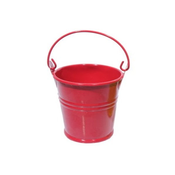 Mini Bucket (2 by 1.5 inch) - Red