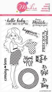 Mudra Craft Stamps - Precious arrival
