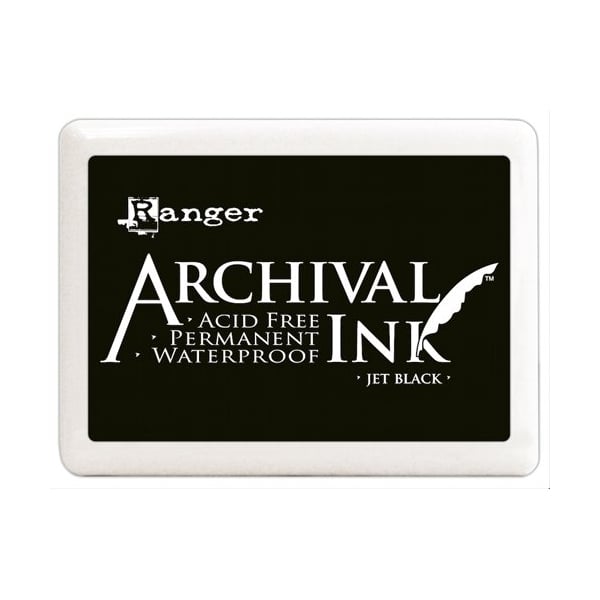 Jet Black - Archival Jumbo Ink Pad